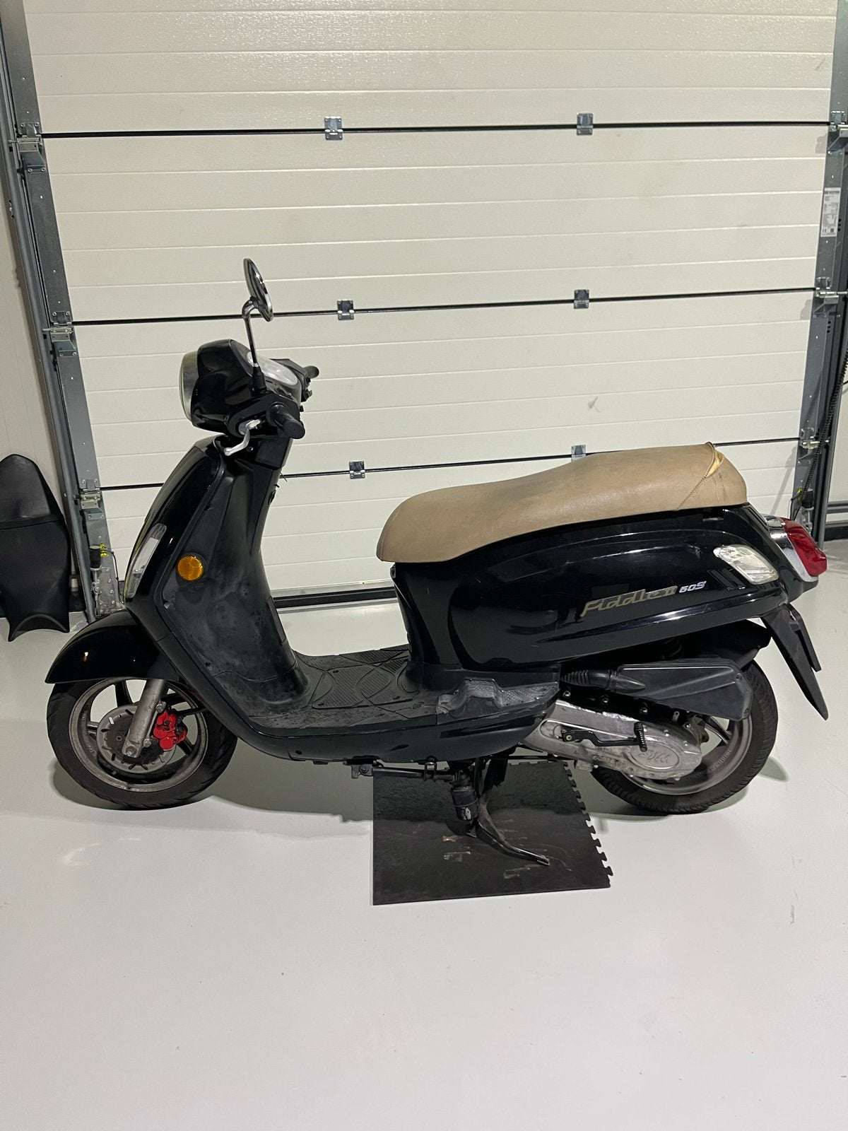 SYM Fiddle II Scooter - Zwart, Goed Onderhouden, Ophalen, Gebruikt, Maximaal 45 km/u, Benzine