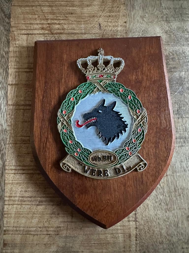 Vliegbasis Eindhoven squadron shield, Ophalen of Verzenden, Zo goed als nieuw, Kaart, Foto of Prent
