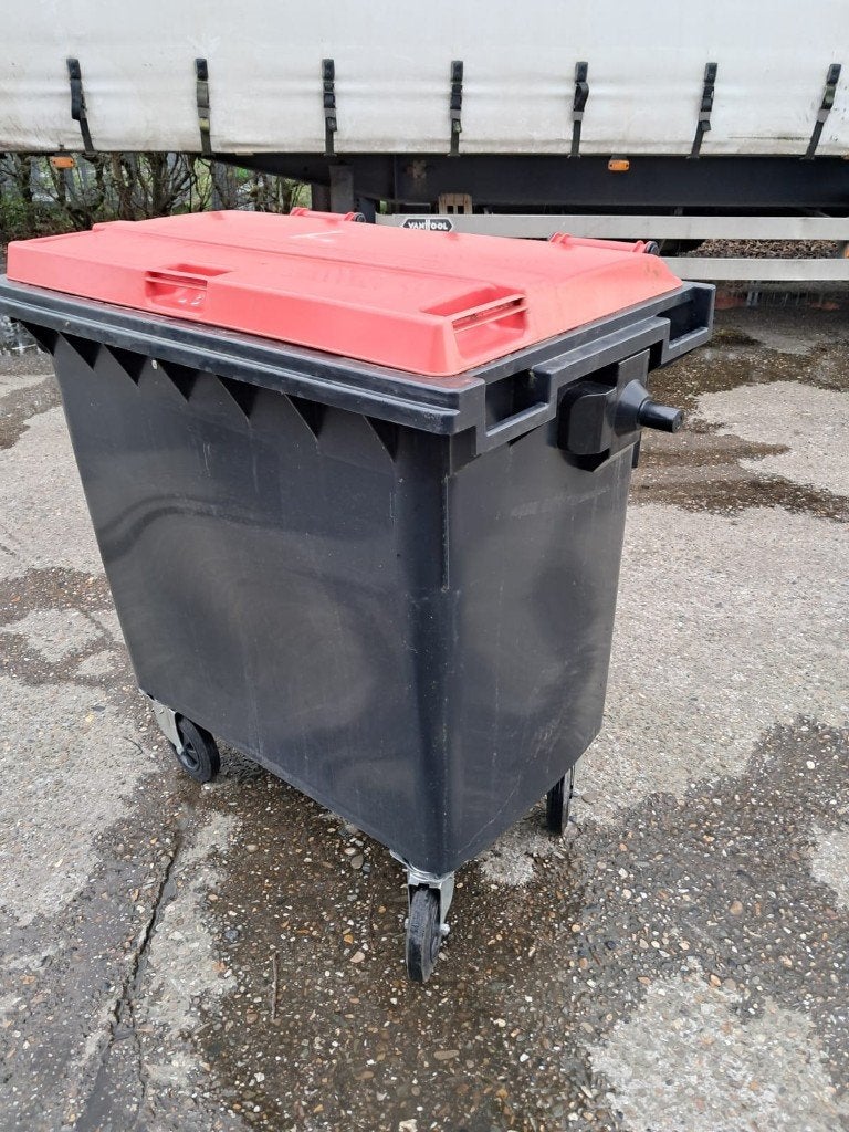 kunstof container 770L - slecht €95,- DIRECT BESCHIKBAAR, Ophalen, Kunststof, Gebruikt, 40 liter of meer
