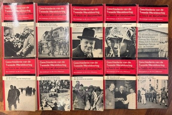 Compl. 10-dlg serie Geschiedenis v/d Tweede Wereldoorlog 33, Verzamelen, Ophalen of Verzenden, Overige gebieden, Boek of Tijdschrift