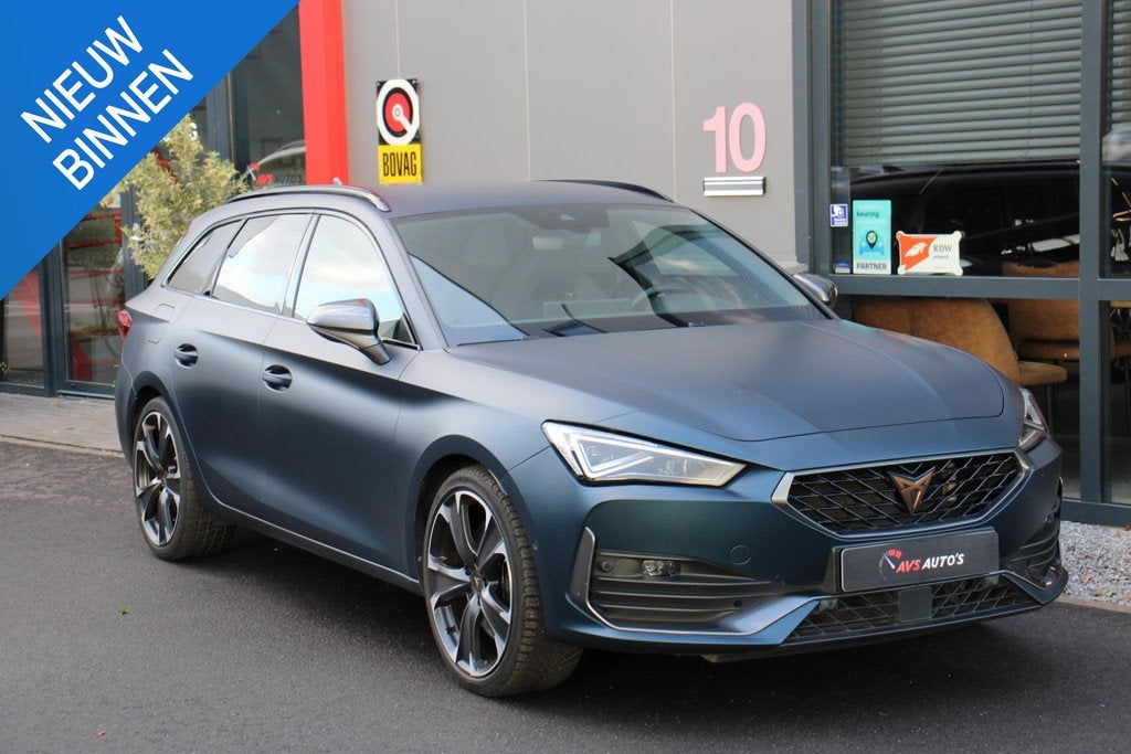 CUPRA Leon Sportstourer 1.4 e-Hybrid VZ MAT, 82DKM,245PK, WI, Auto's, Cupra, Stof, Gebruikt, 4 cilinders, 150 pk
