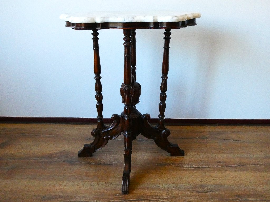 Antieke bijzettafel wijntafel gueridon van ca. 1870., Antiek en Kunst, Antiek | Meubels | Tafels, Ophalen