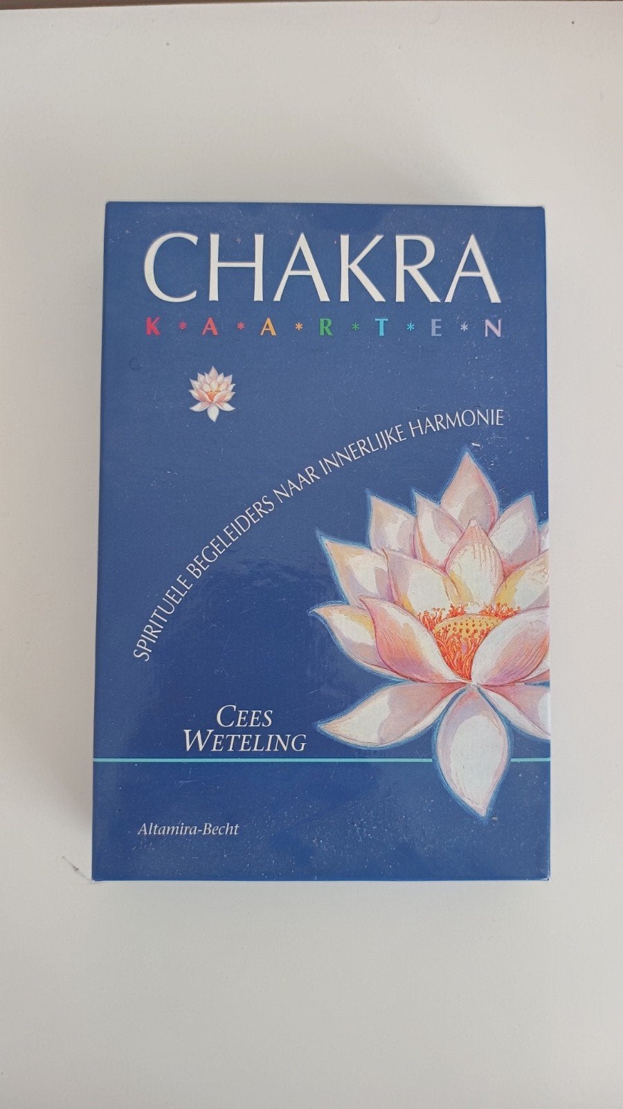 Cees Weteling - Chakrakaarten, Spiritualiteit algemeen, Overige typen, Nieuw, Ophalen of Verzenden