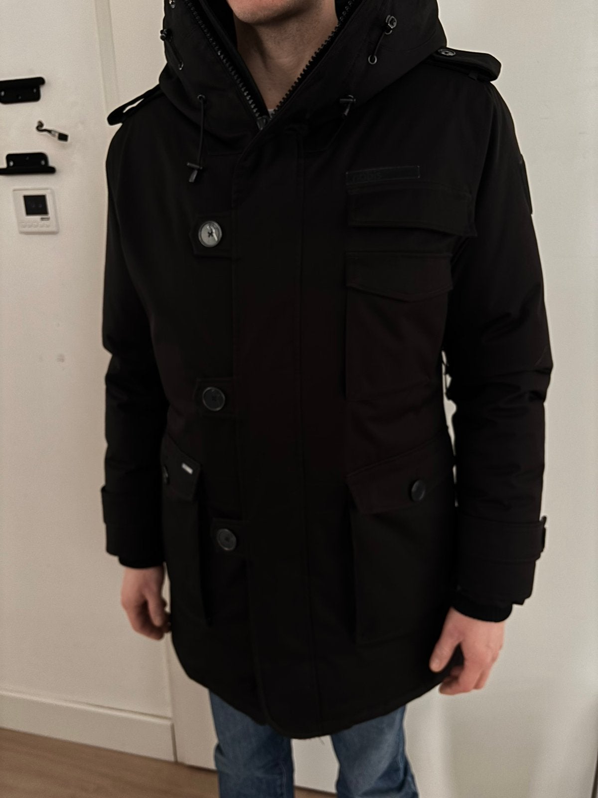 Nobis shelby winterjas maat M, Ophalen of Verzenden, Zo goed als nieuw, Maat 48/50 (M), Zwart