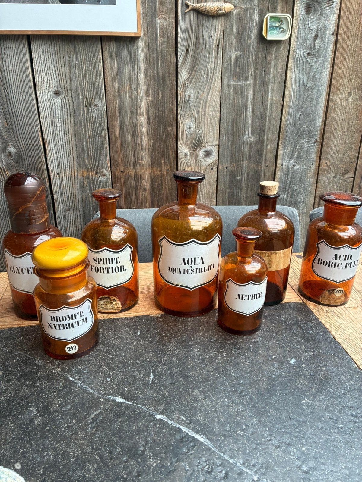 Apothekerspotten TEAB, Ophalen, Gebruikt, Overige typen