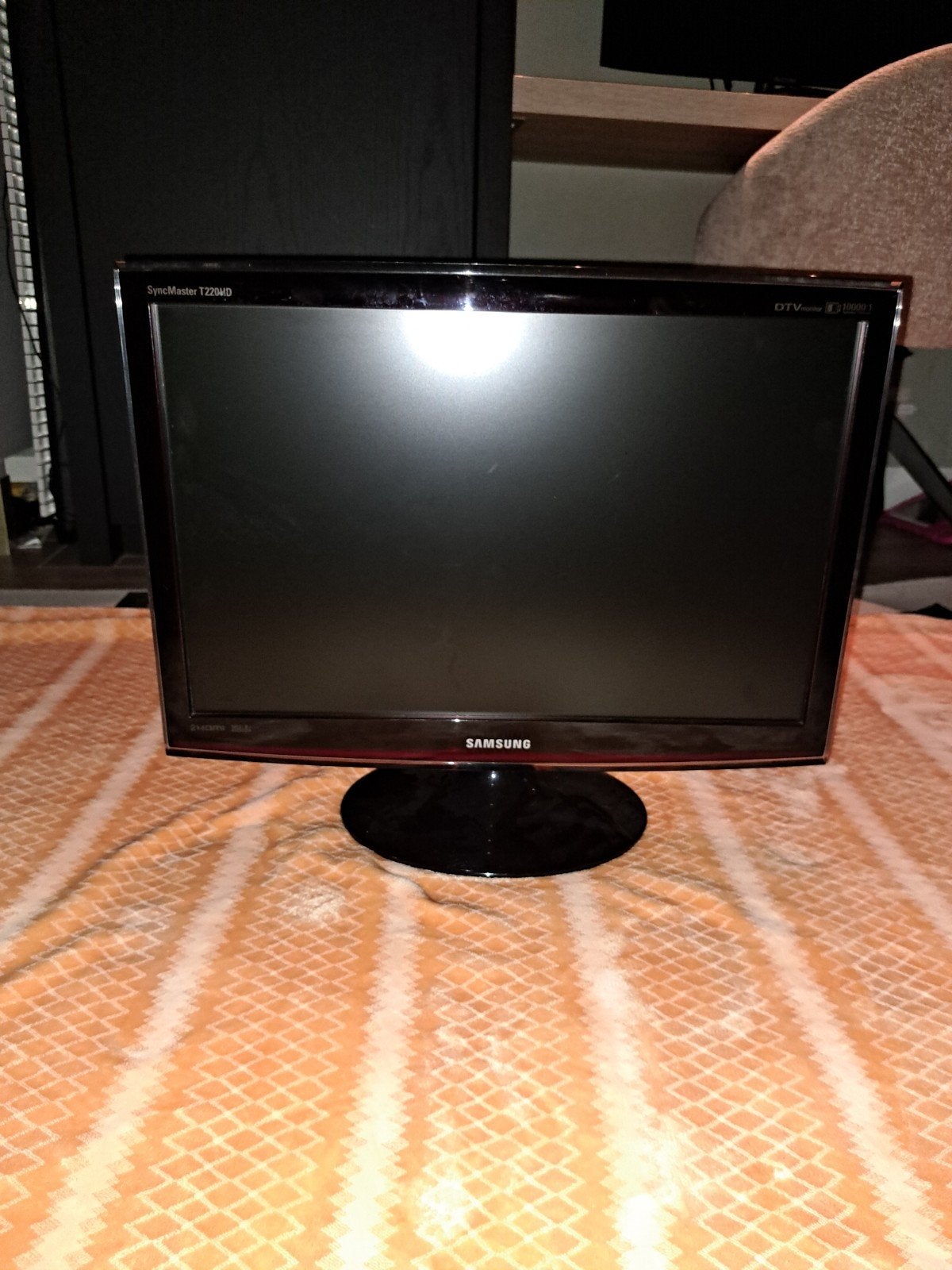 Samsung SyncMaster T220HD Monitor 60Hz 1080p, HDMI, Gebruikt, Full HD, Ophalen of Verzenden