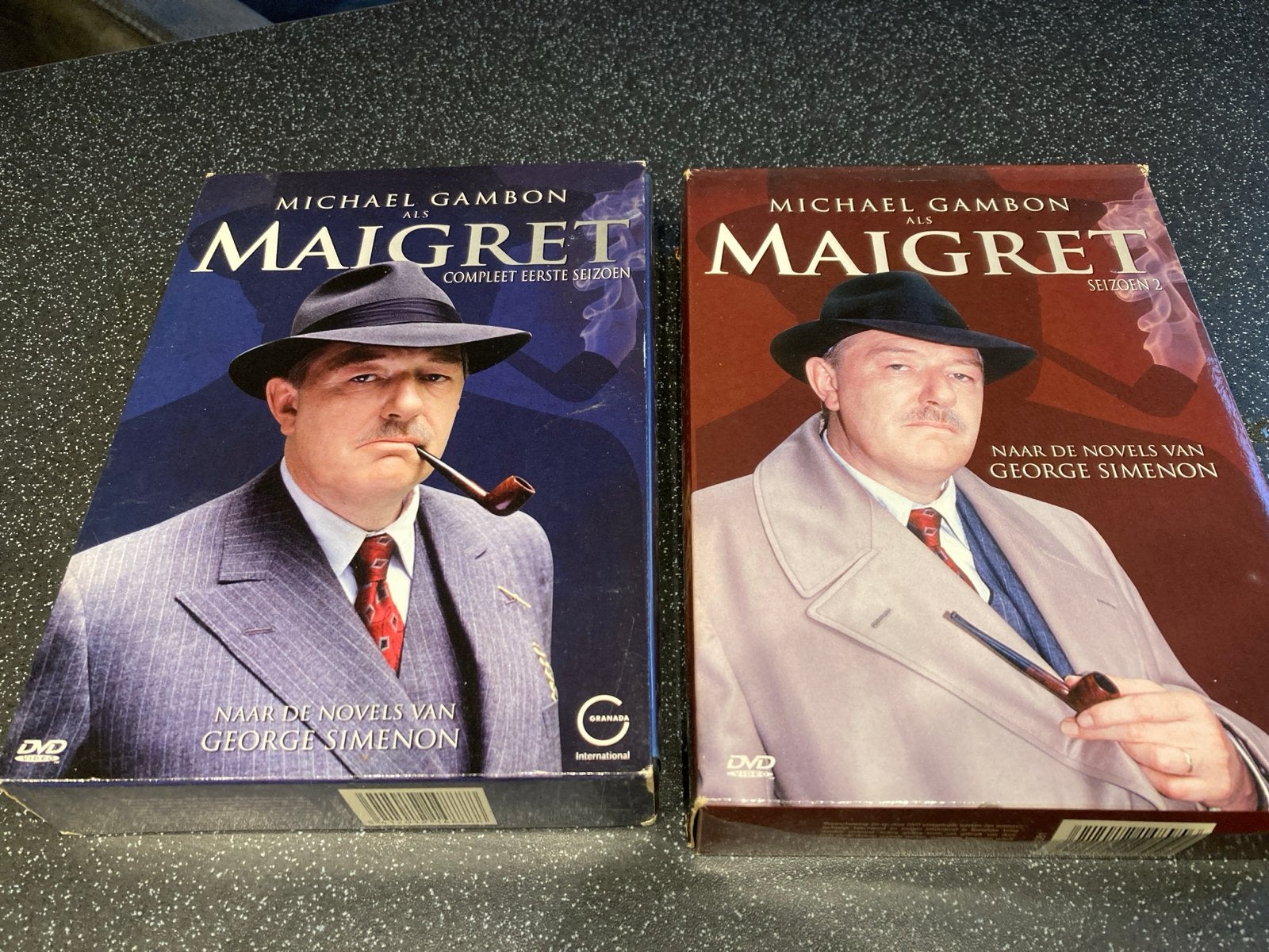 Maigret DVD Box Seizoen 1 & 2 - Michael Gambon, Nederlands, Ophalen of Verzenden, Inclusief doosje, Gebruikt
