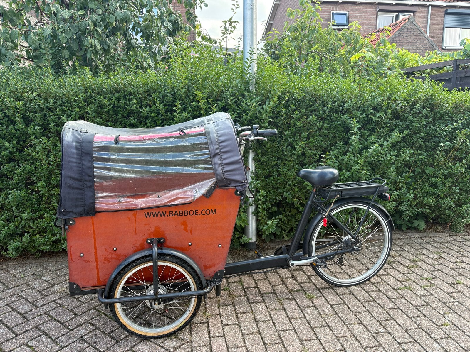 Babboe Big bakfiets - elektrische ondersteuning defect, Ophalen, Gebruikt, Overige merken