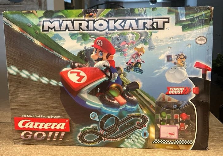 Carrera Go!!! Mario Kart Racebaan - Zo goed als nieuw, Racebaan, Carrera, Ophalen of Verzenden, Zo goed als nieuw