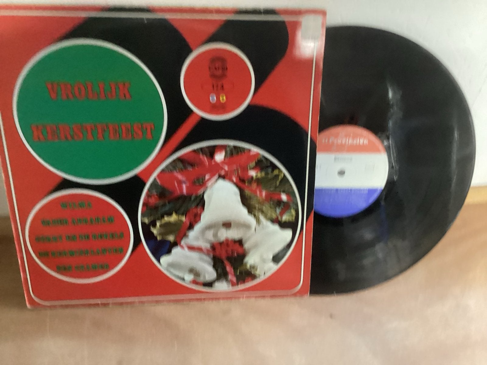 Vrolijk Kerstfeest LP - Diverse Artiesten (1982), Ophalen of Verzenden, Gebruikt, Kerst, Verzamelalbum