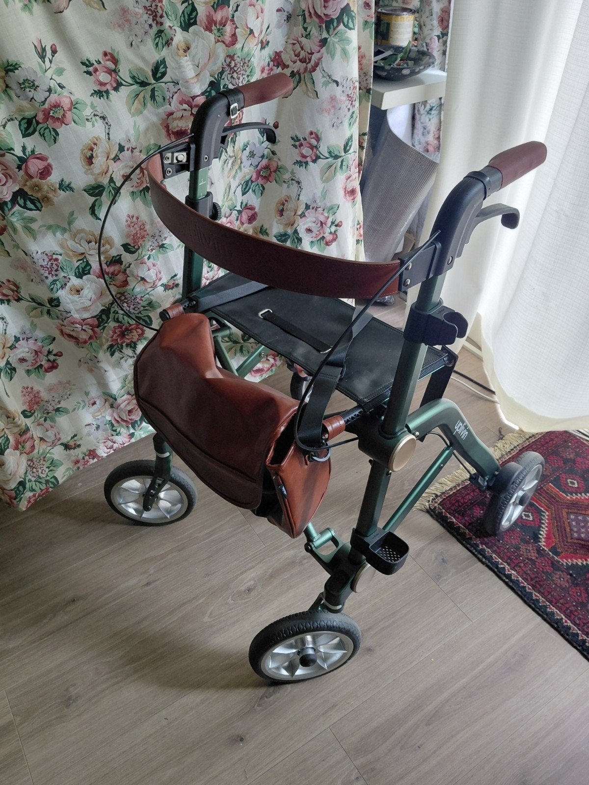 Uplivin dubbel opvouwbare rollator bijna splinternieuw, Ophalen, Nieuw