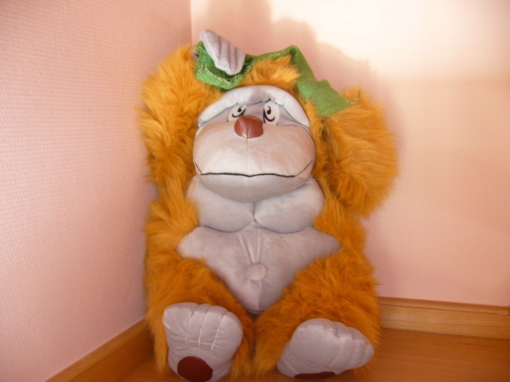 Nieuwe pluche gorilla aap, Nieuw, Ophalen of Verzenden, Met label, Middelgroot (20 tot 80 cm)