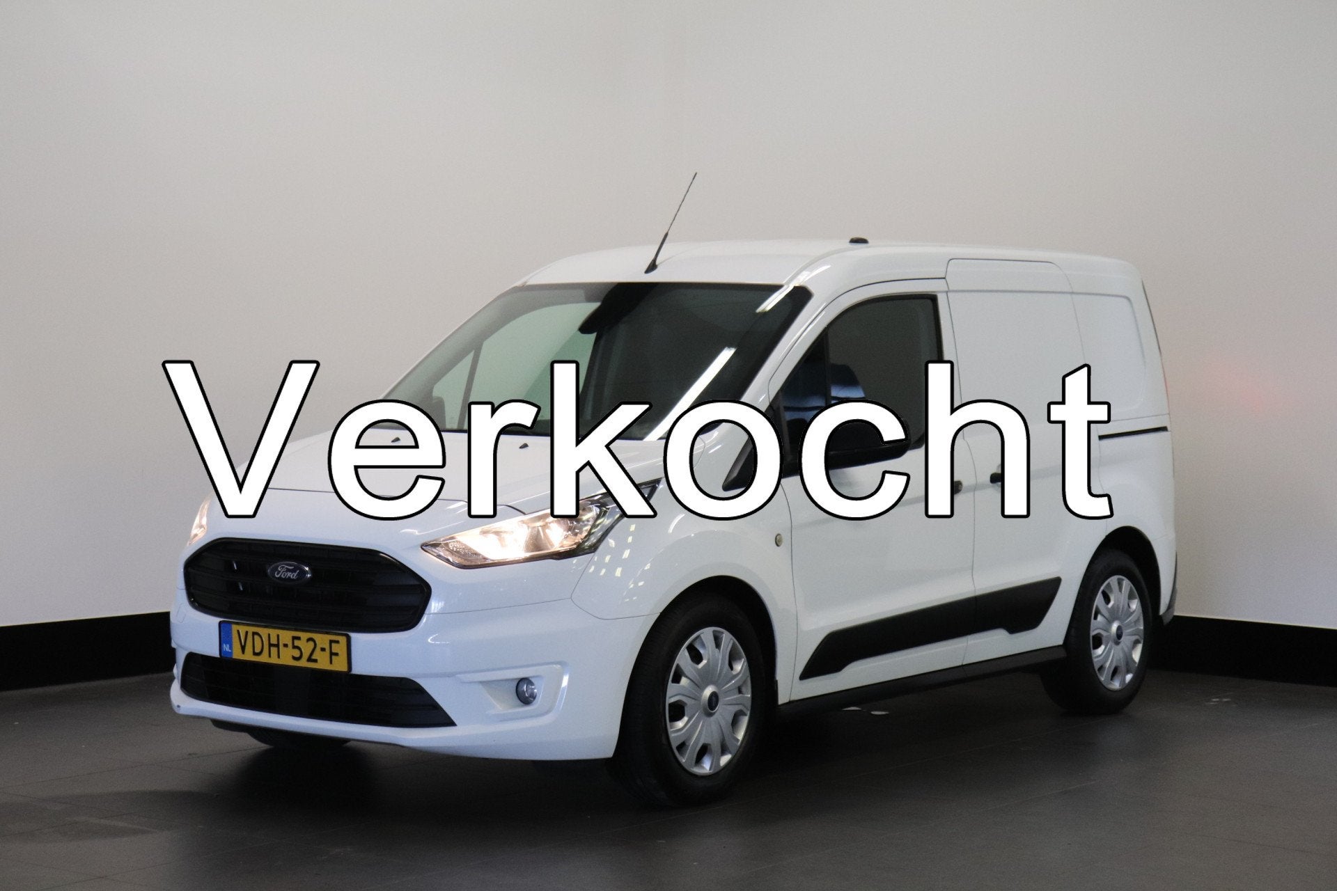 Ford Transit Connect 1.5 EcoBlue 100PK Automaat 2x schuifdeu, Dealer onderhouden, Gebruikt, 4 cilinders, Wit