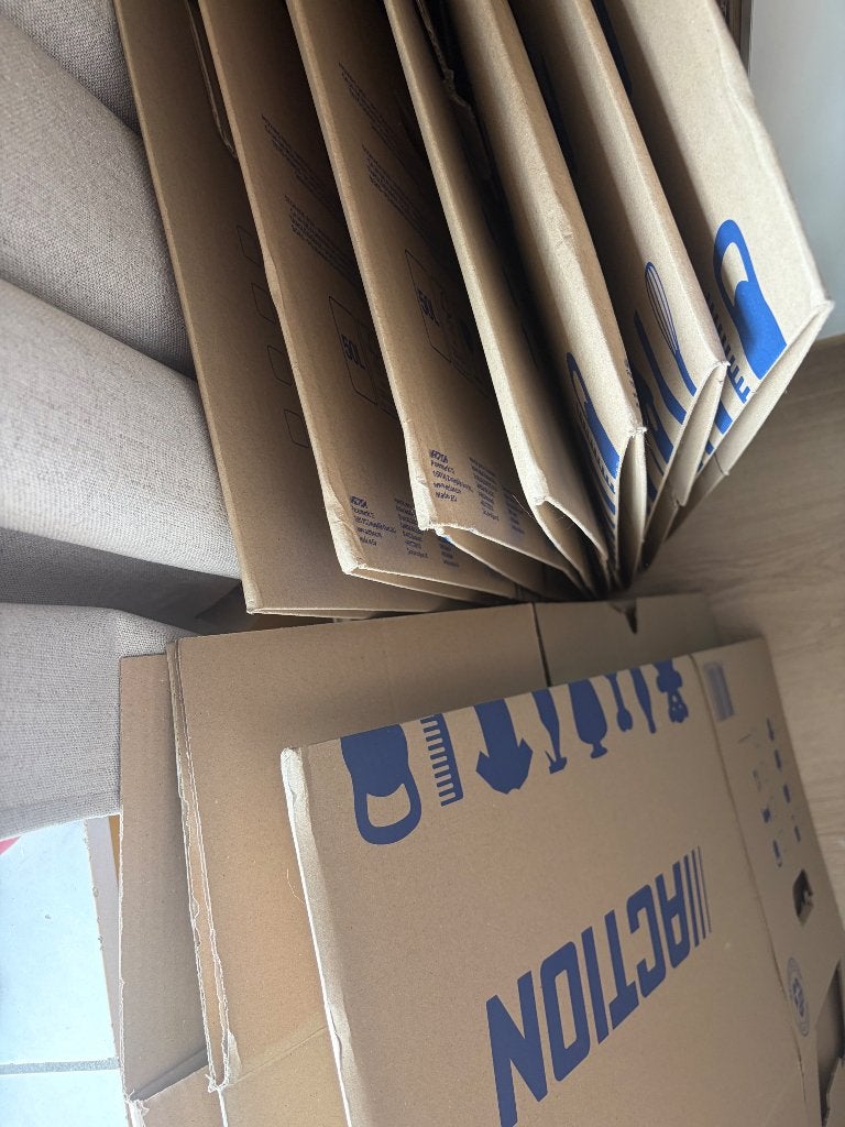 10 Verhuisdozen, Doe-het-zelf en Verbouw, Kratten en Dozen, Ophalen, Doos, 40 tot 60 cm, Opvouwbaar