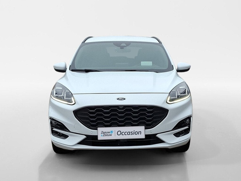 Ford Kuga 2.5 PHEV ST-Line | Stoel- stuur en voorruitverwarm, 12 maanden, Gebruikt, 4 cilinders, Wit