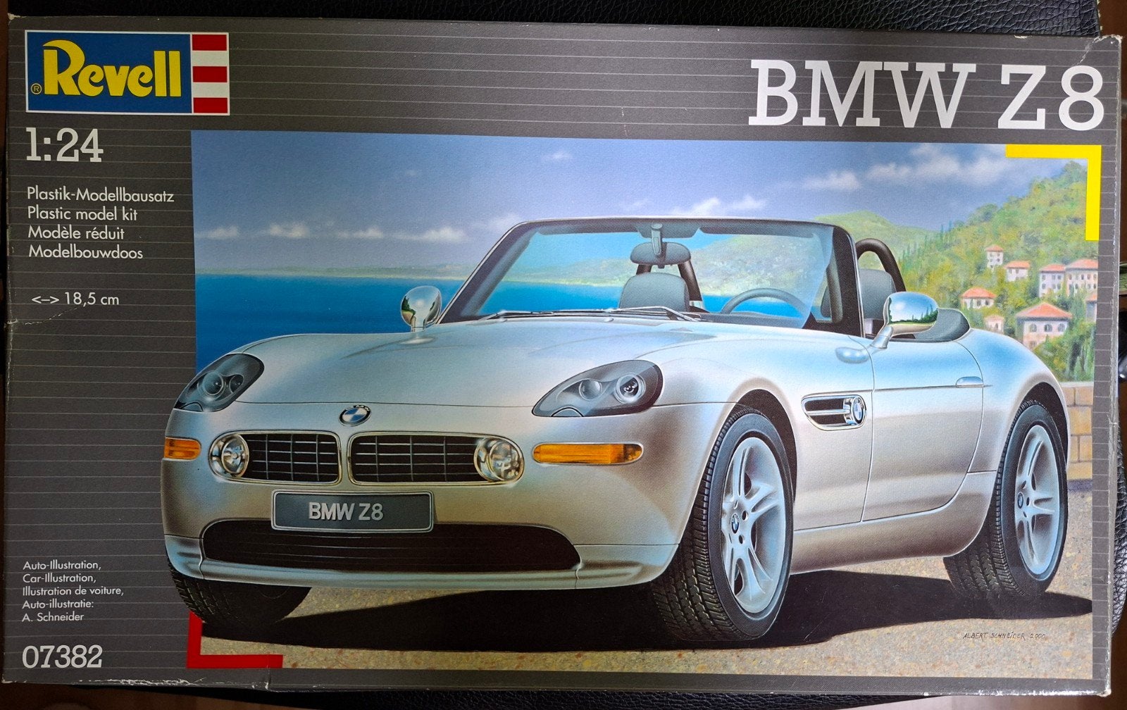 Revell BMW Z8 modelbouwset schaal 1:24, Ophalen, Auto, Nieuw, 1:32 tot 1:50