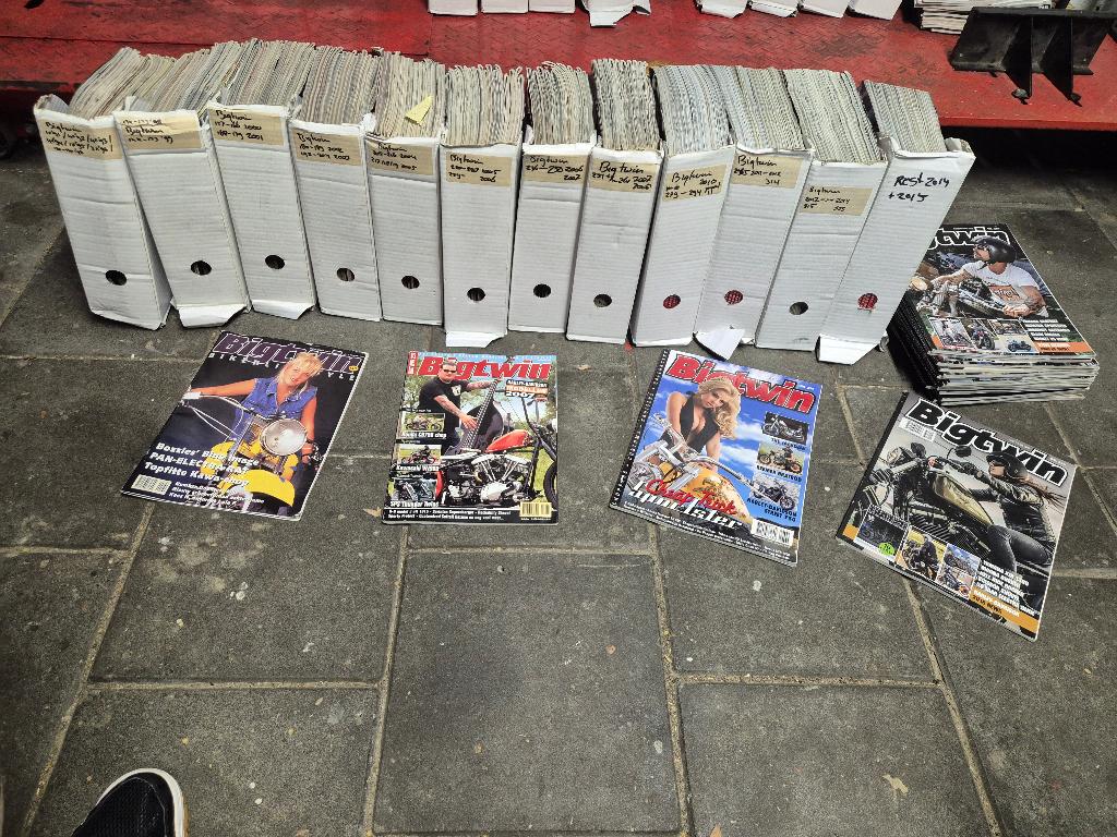 Bigtwin Motormagazine NL, Boeken, Ophalen, Gelezen
