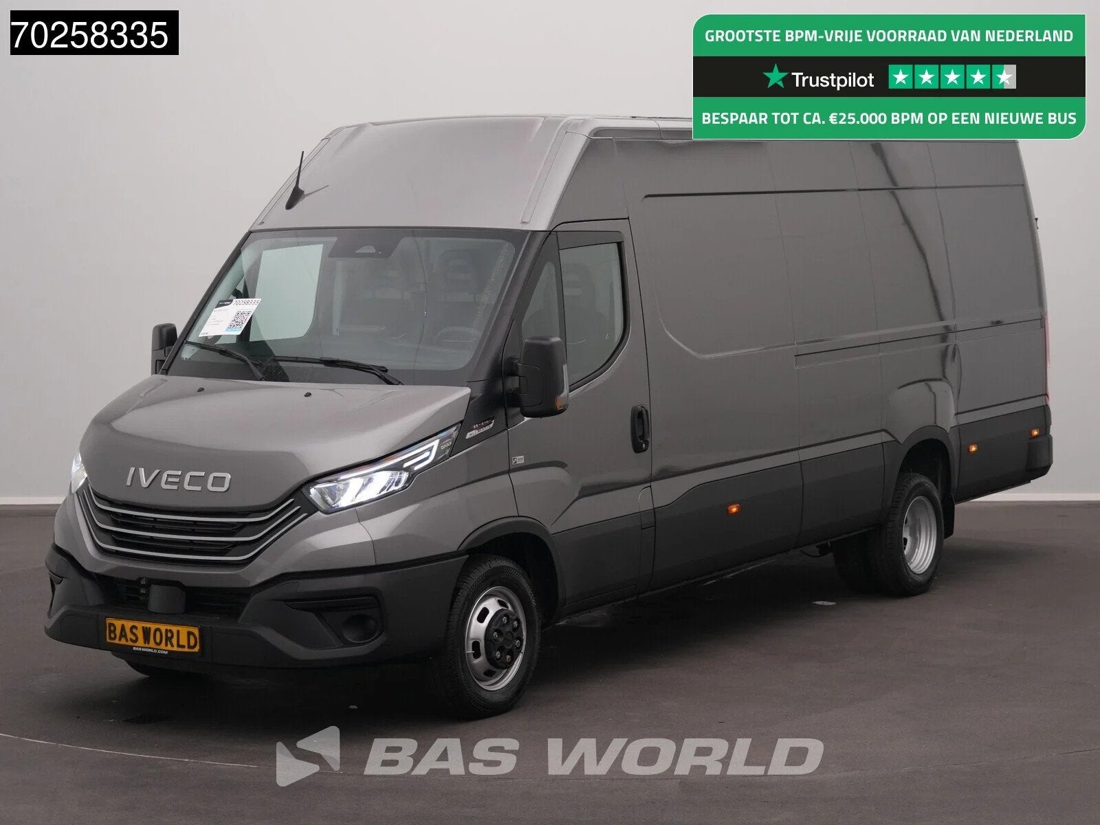 Iveco Daily 35C21 BPM VRIJ! 3.0L Automaat 210PK L3H2 2025-Mo, Automaat, Stof, Euro 6, 4 cilinders