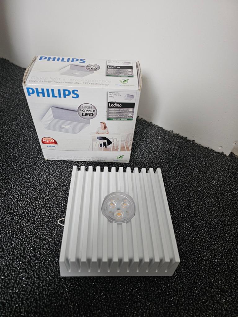 Philips Ledino LED Plafondlamp - Nieuw in doos, Ophalen, Nieuw, Metaal