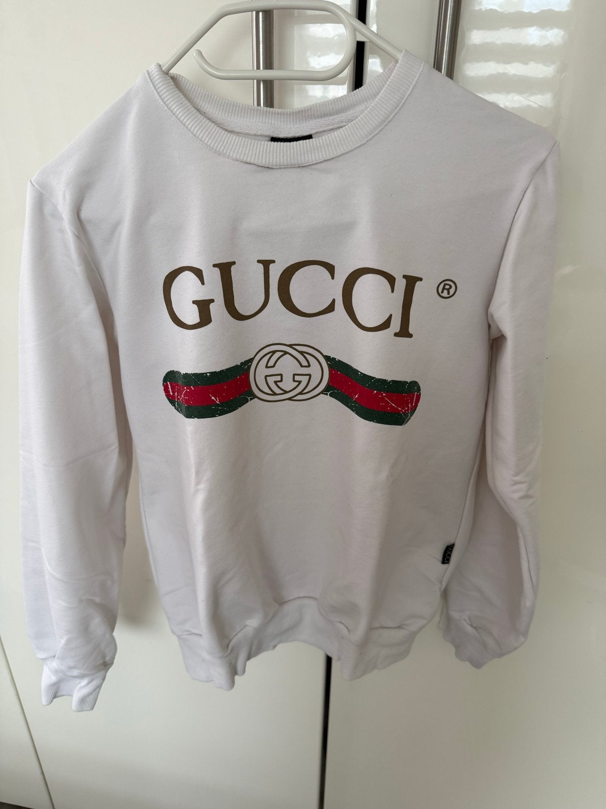 Gucci sweater dames maat S, Kleding | Dames, Ophalen of Verzenden, Zo goed als nieuw, Maat 36 (S), Wit
