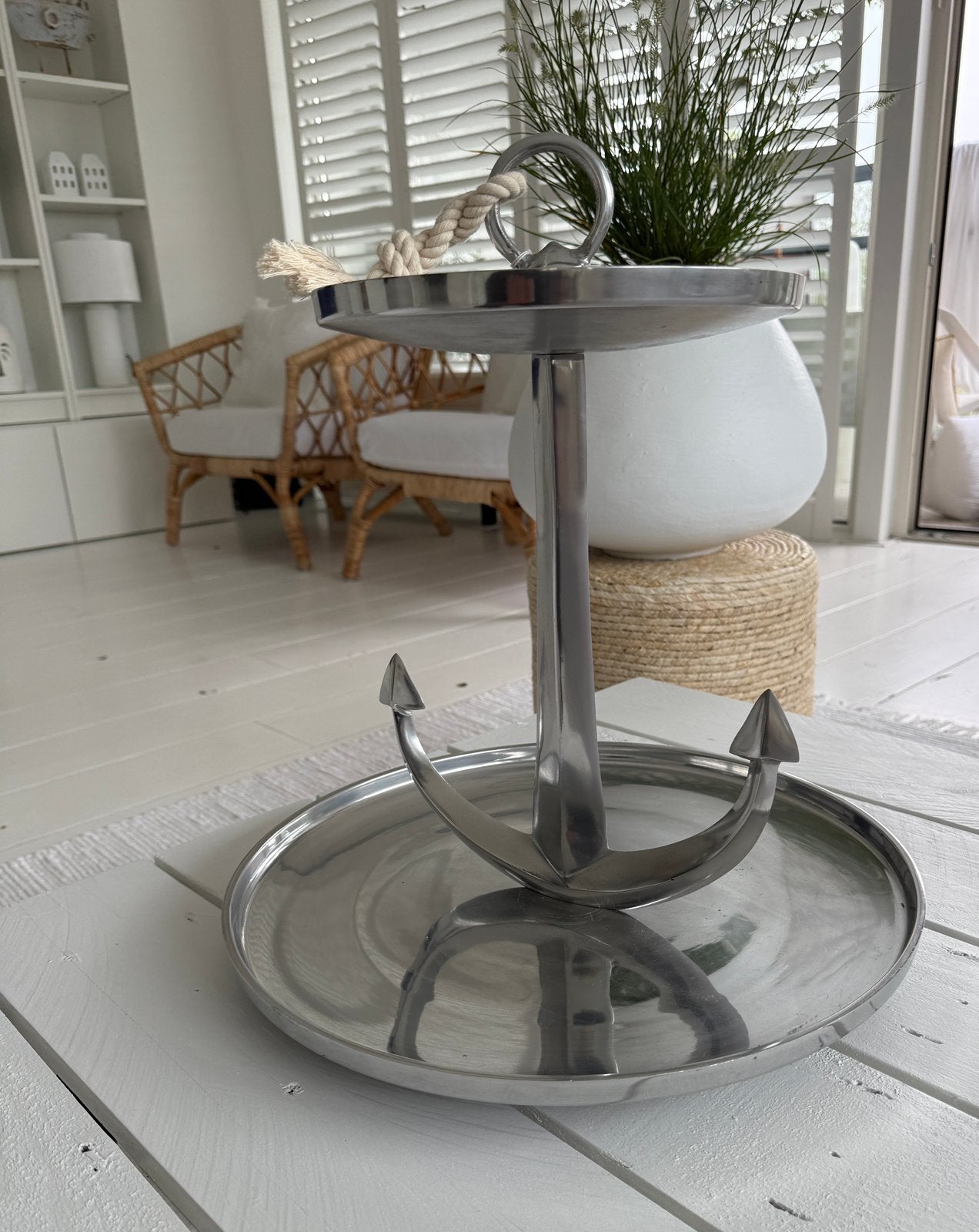 Rivièra Maison ‘Luxury Anchor’ Etagère (Maat L), Ophalen, Etagère, Demontabel, Nieuw