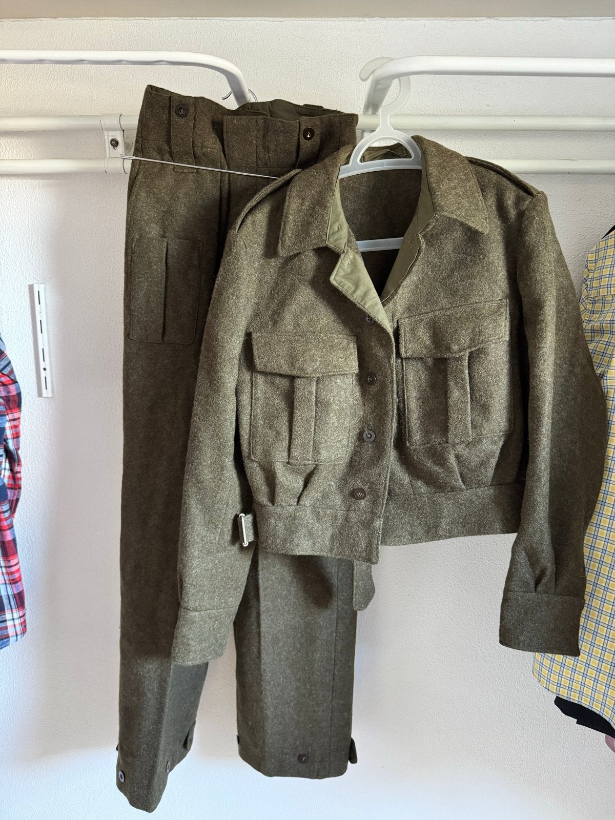 Vintage M53 Battledress - Koninglijke Landmacht, Ophalen of Verzenden, Landmacht, Nederland, Kleding of Schoenen