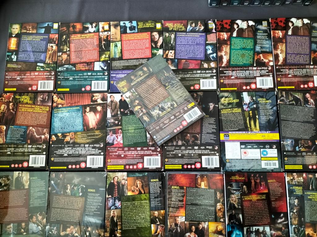 Supernatural seizoen 1 tot en met 15 compleet., Cd's en Dvd's, Dvd's | Tv en Series, Vanaf 12 jaar, Ophalen, Zo goed als nieuw