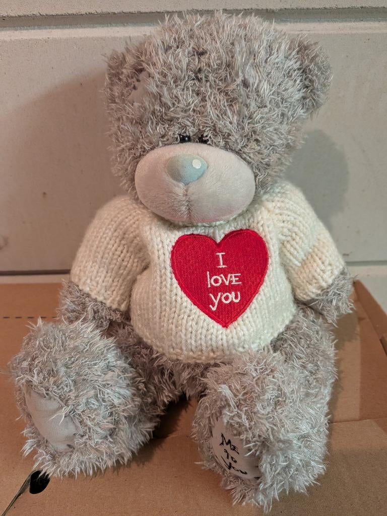 Me to You Tatty Teddy I Love You Knuffelbeer, Kinderen en Baby's, Speelgoed | Knuffels en Pluche, Overige merken, Overige karakters