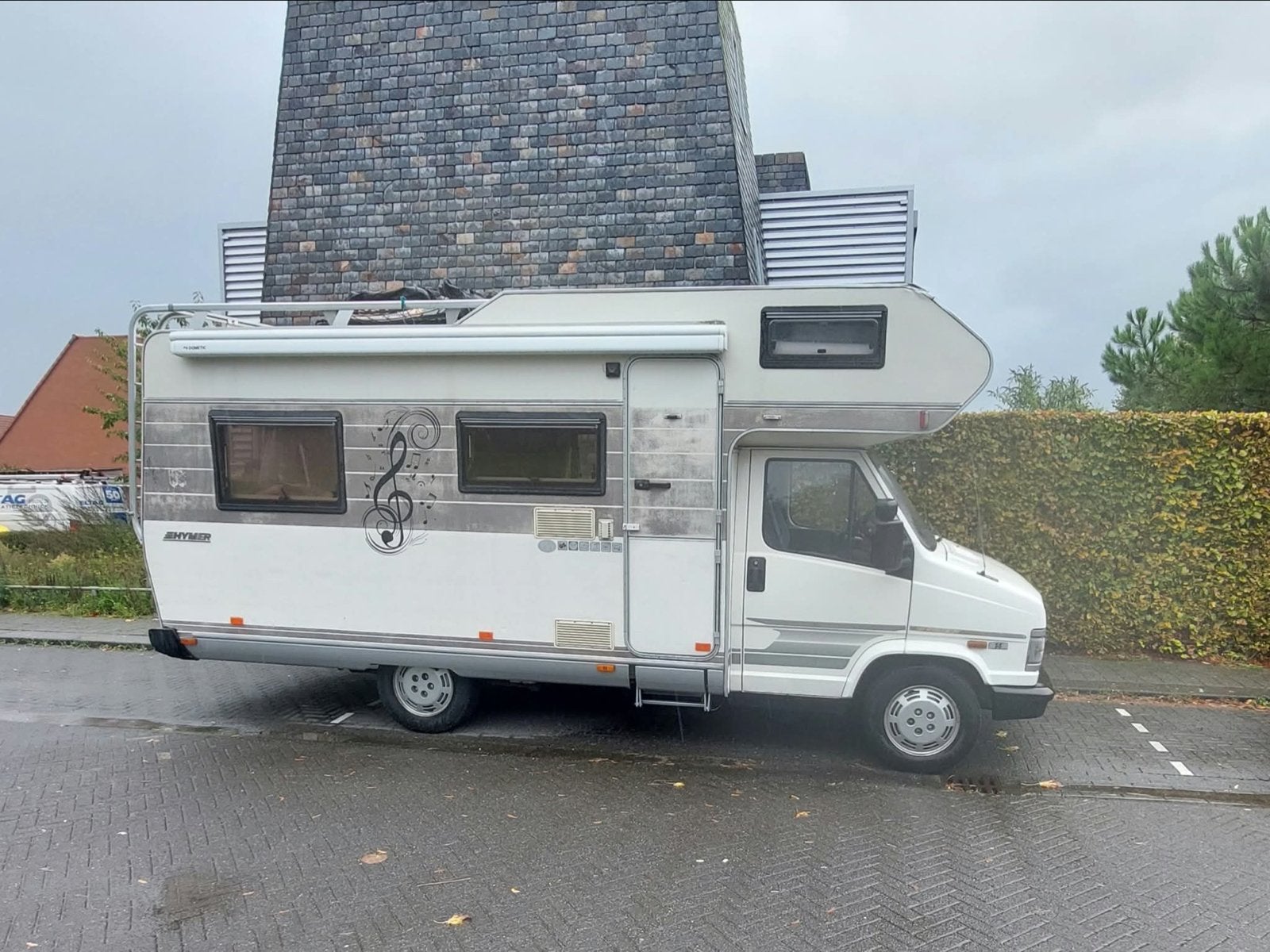 Fiat Ducato Hymer Alkoof Camper - 5 Slaapplaatsen, Alkoof, Fiat, Fietsendrager, Diesel