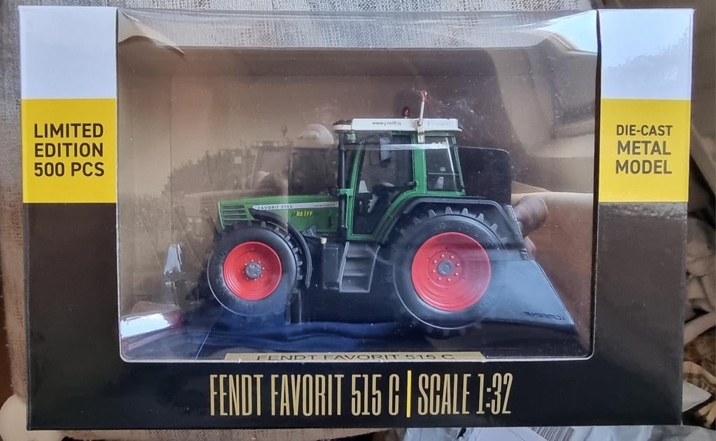 Fendt Favorit 515 C J-Reiff. Lu Limited Edition 500 Stuks, Hobby en Vrije tijd, Modelauto's | 1:32, Ophalen of Verzenden, Tractor of Landbouw