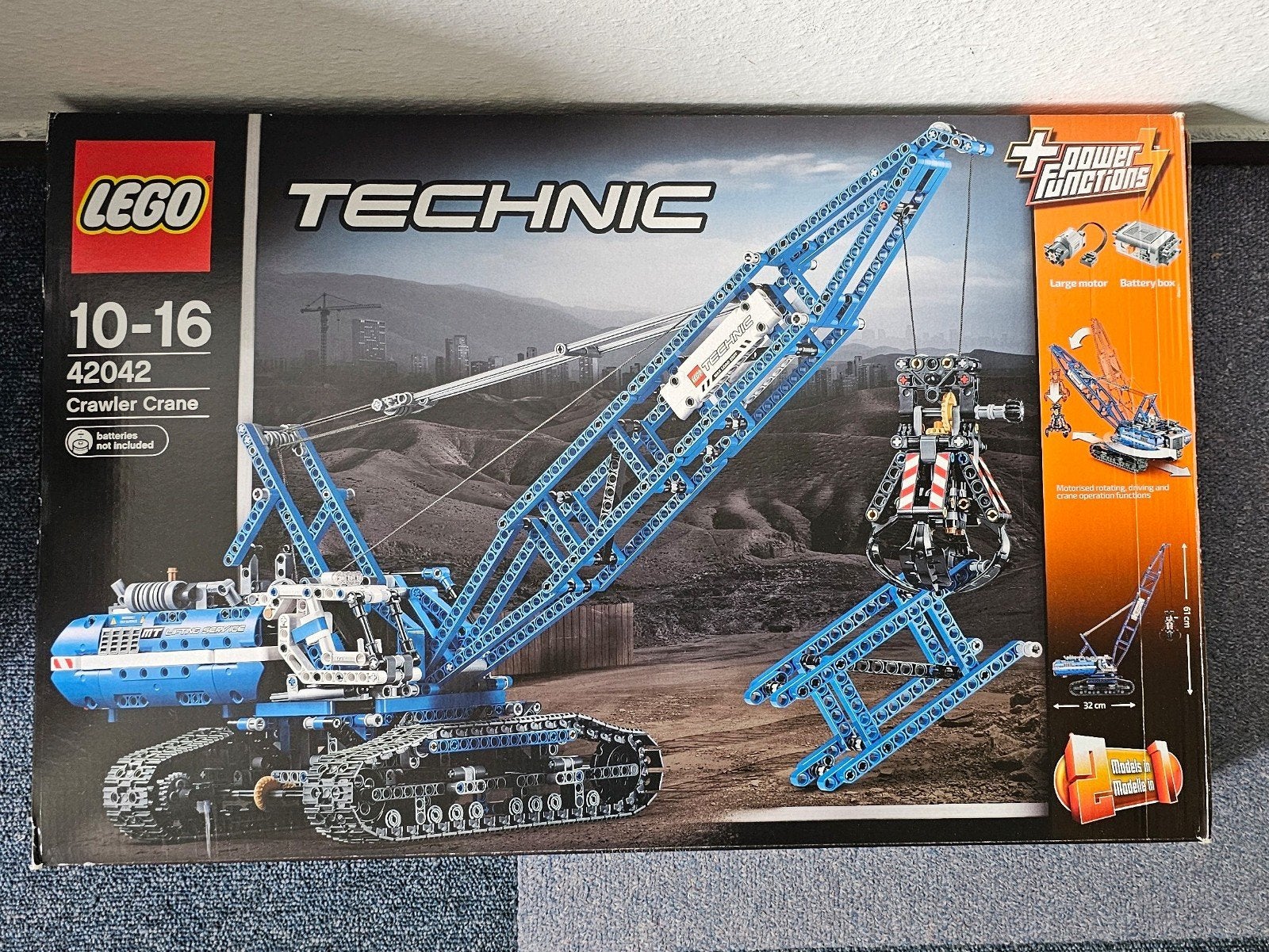 Lego 42042 Technic Crawler Crane, Ophalen, Lego, Zo goed als nieuw, Technic
