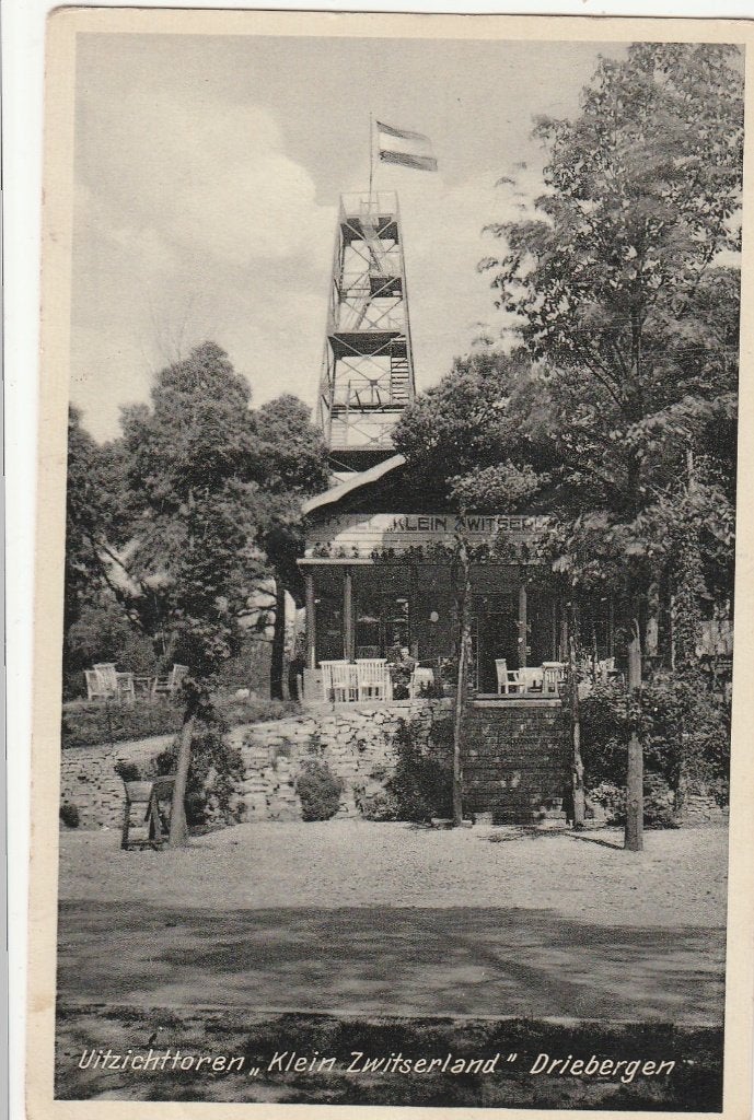 driebergen- uitzichttoren, Ophalen of Verzenden, 1940 tot 1960, Utrecht
