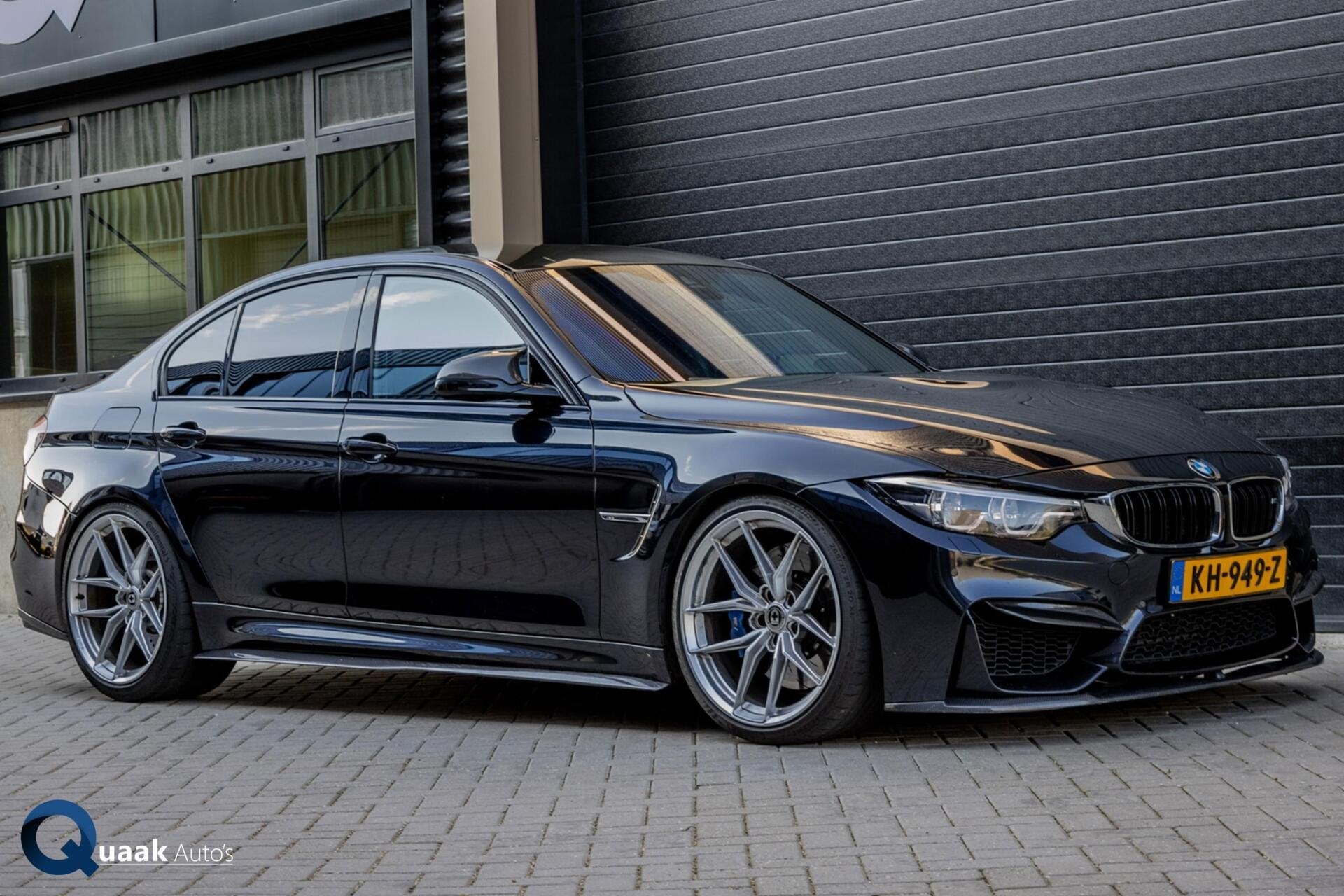 BMW 3-serie M3 DCTA | HUD | CARBON | MOSSELMAN | CARPLAY | H, Auto's, Automaat, Achterwielaandrijving, 1535 kg, Zwart