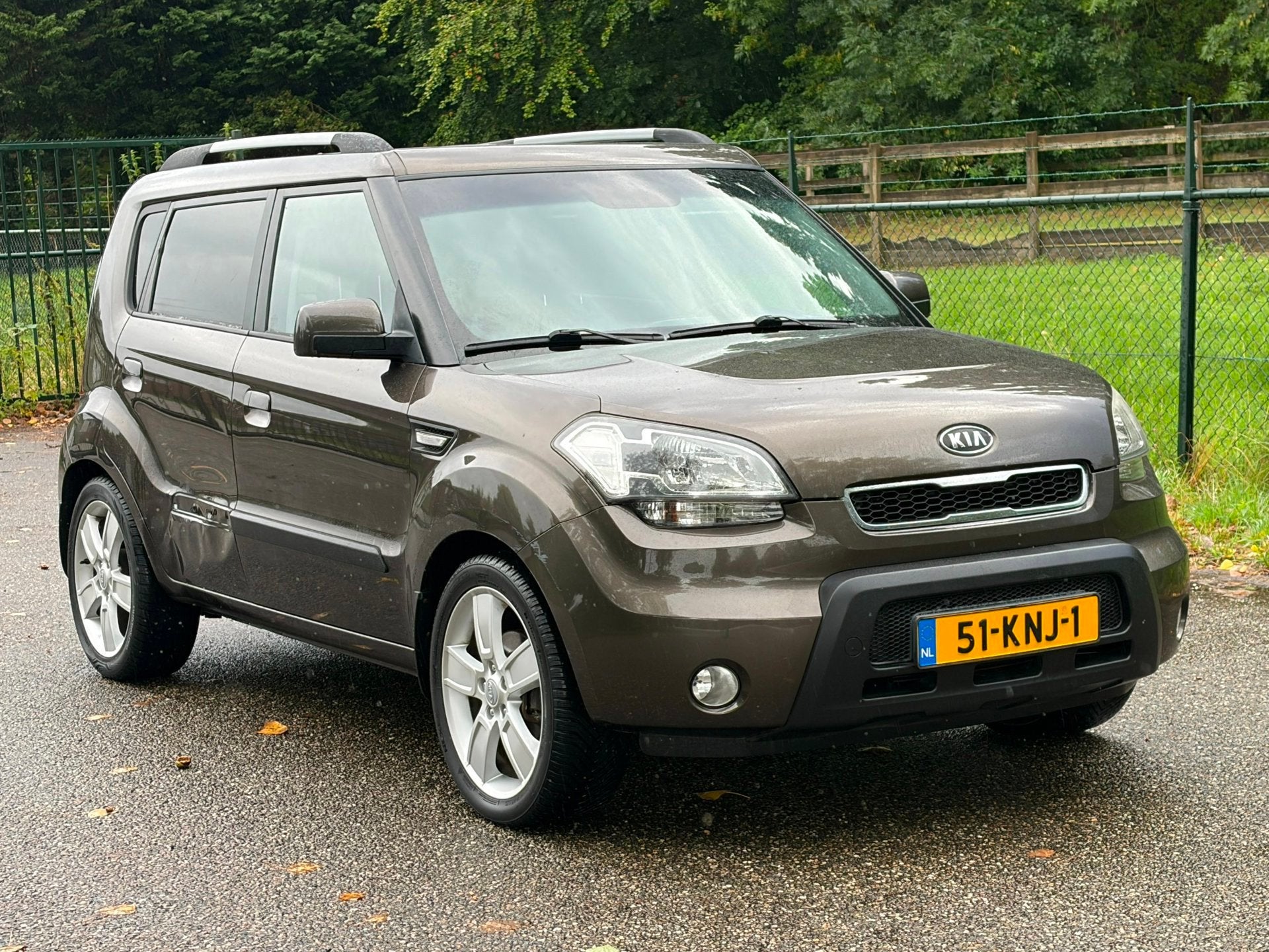 Kia Soul 1.6 X-ecutive /Airco/, Auto's, 1591 cc, 4 cilinders, Bruin, 49 €/maand
