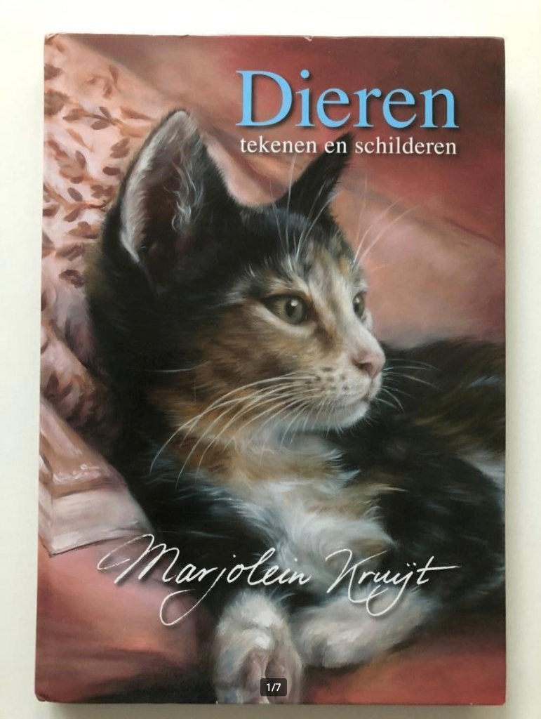 Dieren tekenen en schilderen, Verzenden, Zo goed als nieuw, Marjolein Kruijt, Tekenen en Schilderen