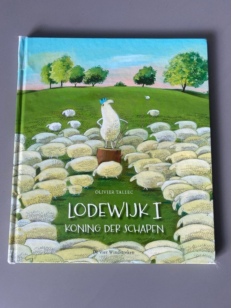 Lodewijk I Koning der Schapen - Olivier Tallec (Prentenboek), Gelezen, Fictie algemeen, Jongen of Meisje, Ophalen of Verzenden