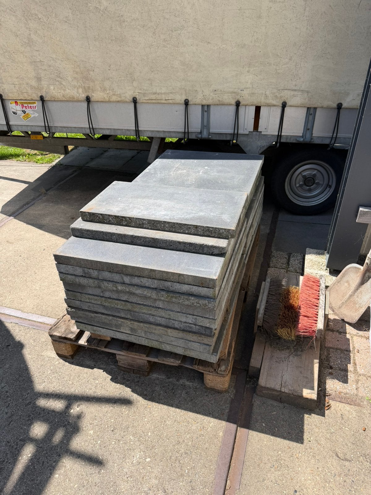 Antraciet tegels te koop, Tuin en Terras, Ophalen, Nieuw