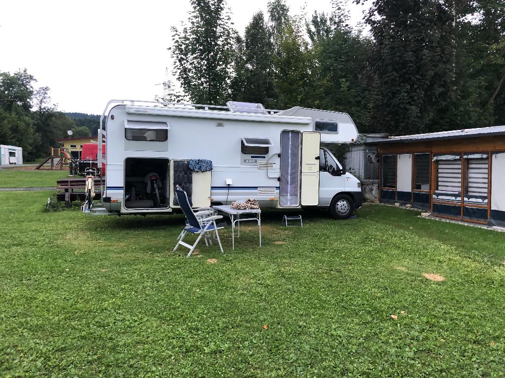 TK Burstner A647 XL Garage Camper Dwarsbed BTW camper, Caravans en Kamperen, Campers, Standaard zit, Alkoof, Ringverwarming, Fiat