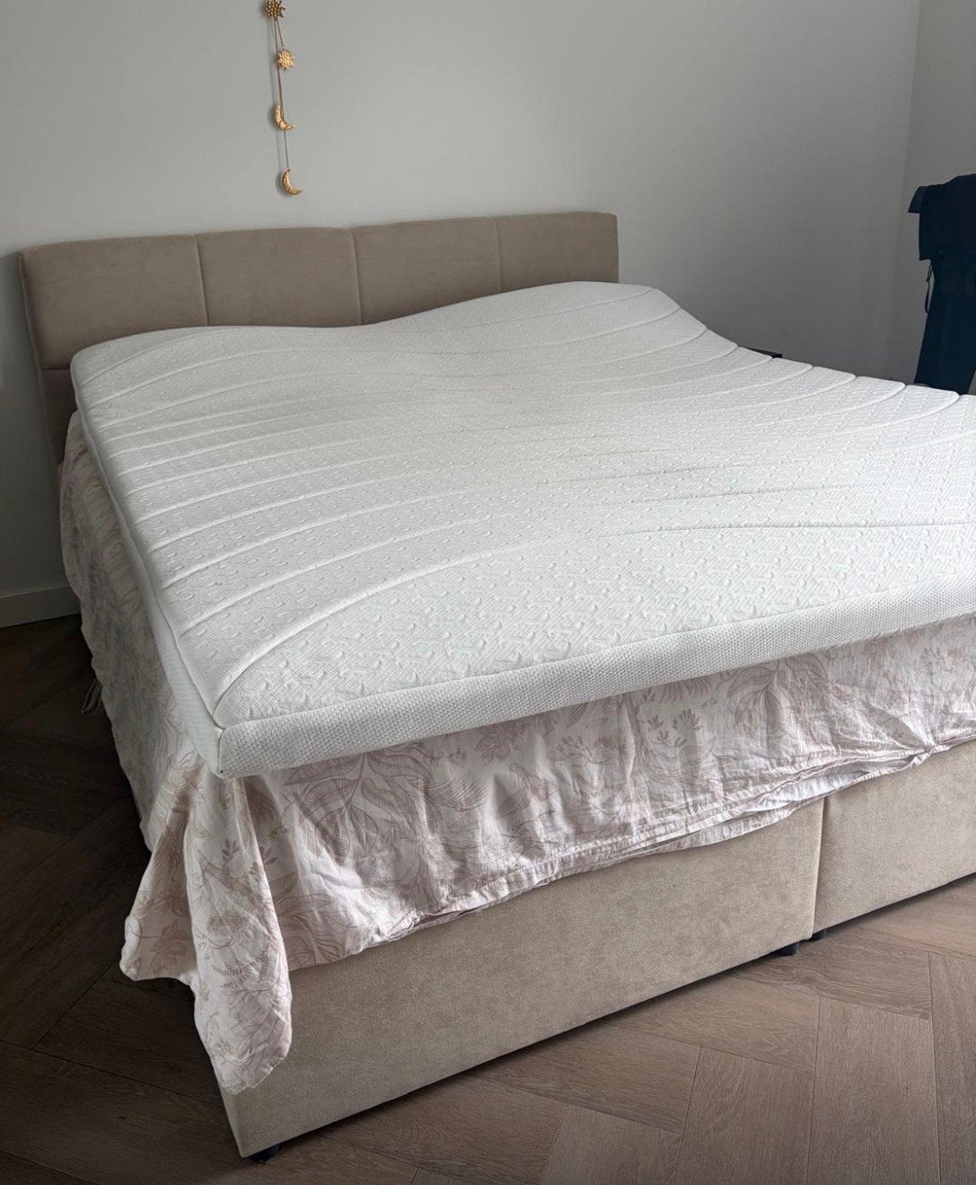 Wellpur Matras Topper 180 x 200 ZGAN!, Ophalen, Tweepersoons, Zo goed als nieuw, Matras