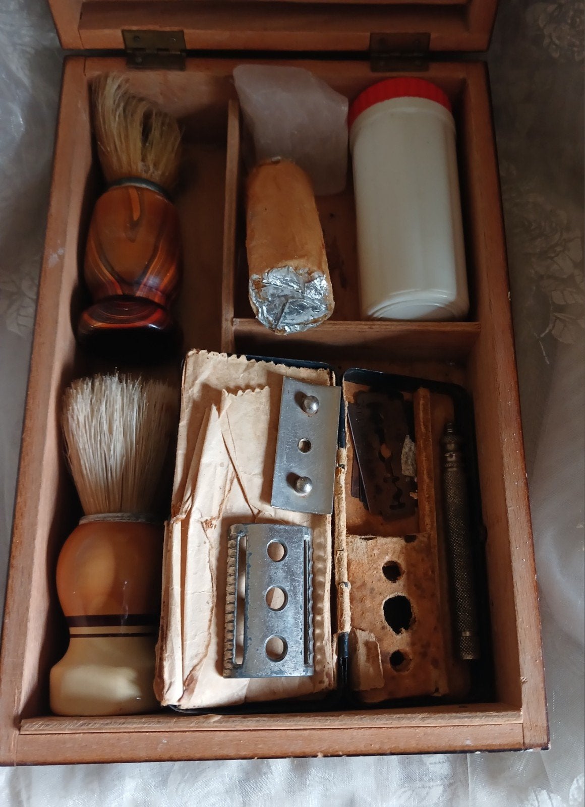 Scheerdoos Vintage, Ophalen of Verzenden