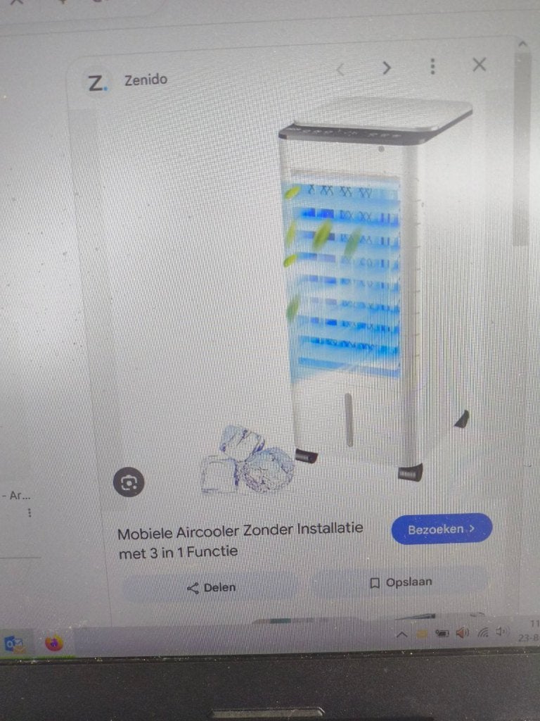 aircooler, Ophalen, Minder dan 60 m³, Nieuw, 3 snelheden of meer