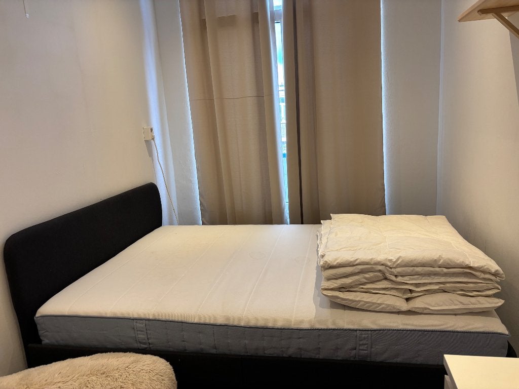 140cm Bed, Ophalen, Gebruikt, Blauw, 140 cm