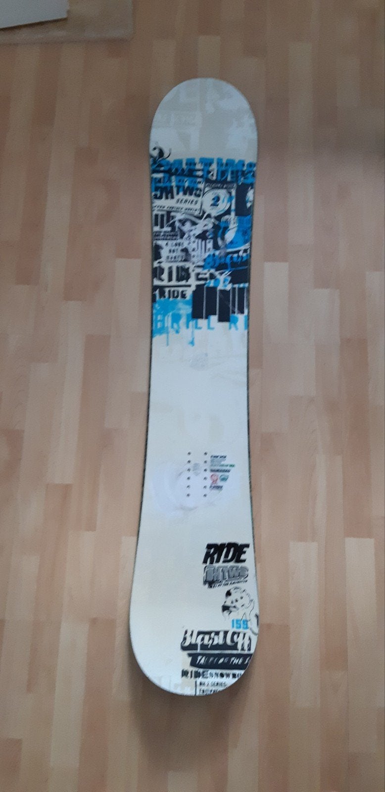 Ride DH2 Snowboard 155 cm - Freestyle/All-Mountain, Sport en Fitness, Snowboarden, Ophalen, Gebruikt, Board