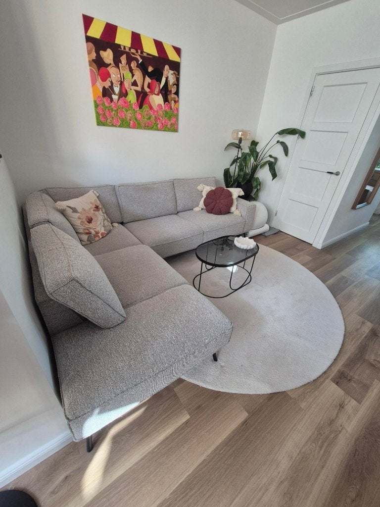 Bankstel, Ophalen, 250 tot 300 cm, Hoekbank, Zo goed als nieuw
