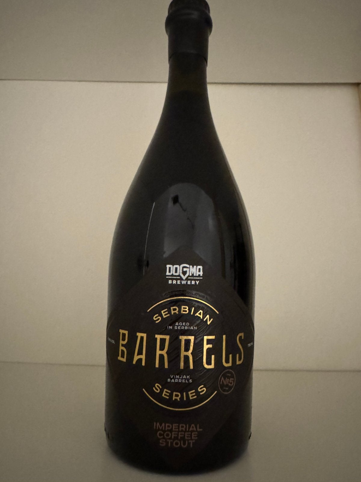 Dogma Brewery – Serbian Barrels Series No.5, Verzamelen, Ophalen of Verzenden, Nieuw, Flesje(s), Overige merken