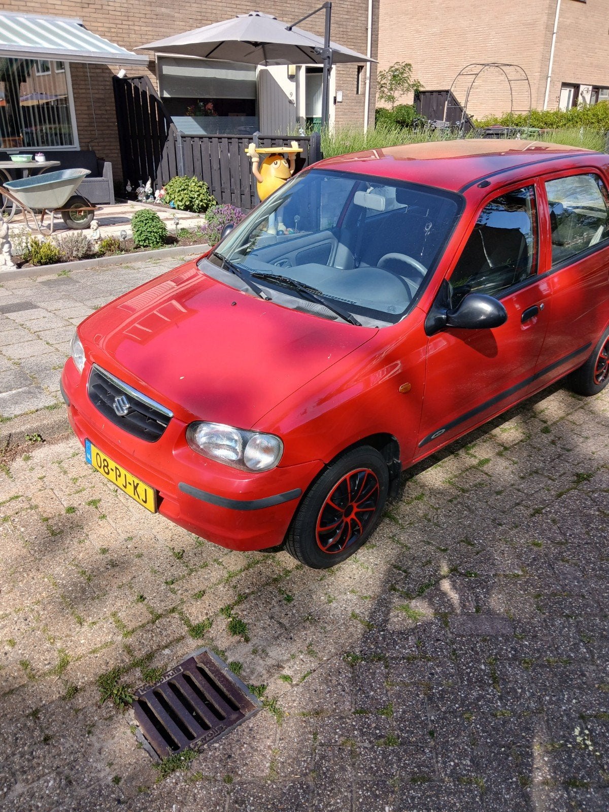 Suzuki Alto 1.1 AUT 2004 Rood, Auto's, Suzuki, Particulier, Alto, Benzine, D, Hatchback, Automaat, Origineel Nederlands, Rood