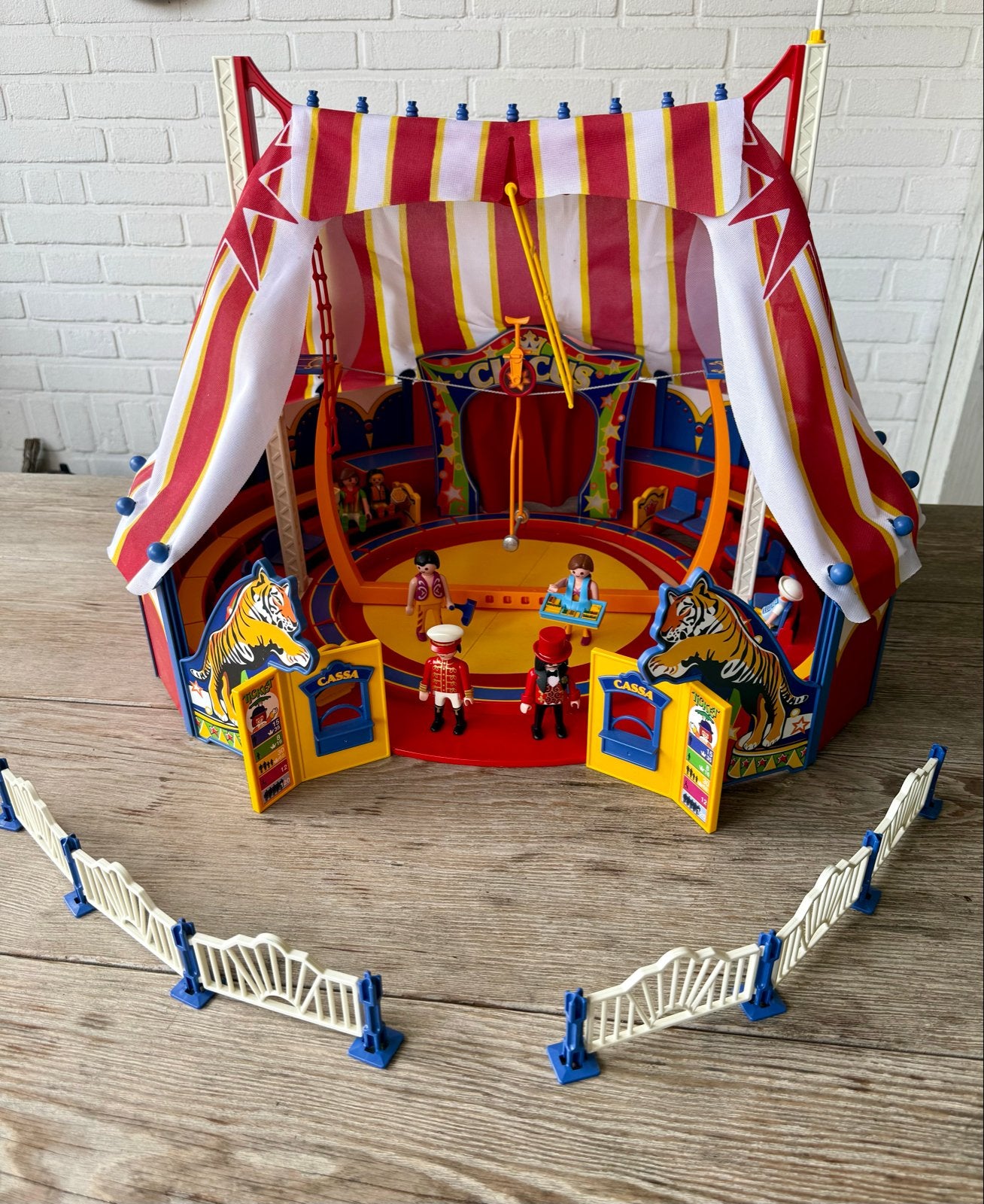 Playmobil Circus met figuren en accessoires, Ophalen of Verzenden, Zo goed als nieuw, Jongen of Meisje