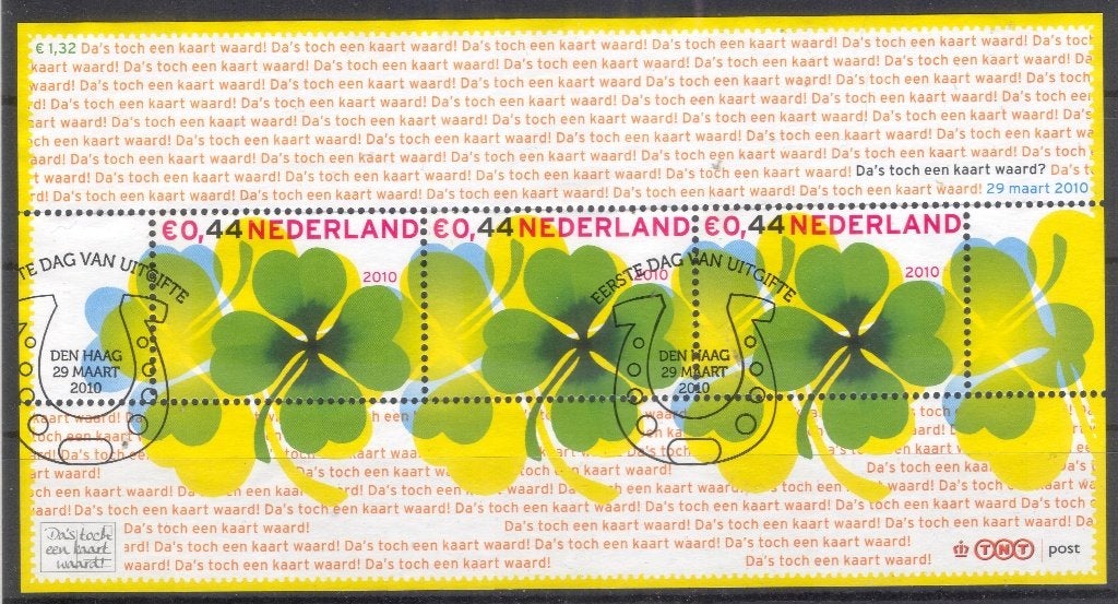 Blok (149) - weken van de kaart 2010 - gestempeld, Verzenden, Na 1940, Gestempeld