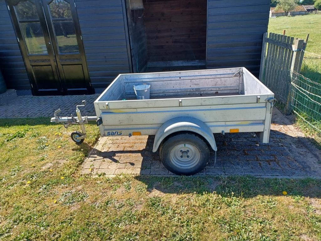 Aanhanger aanhangwagen Saris Arba 500 goede staat gebruikt, Ophalen