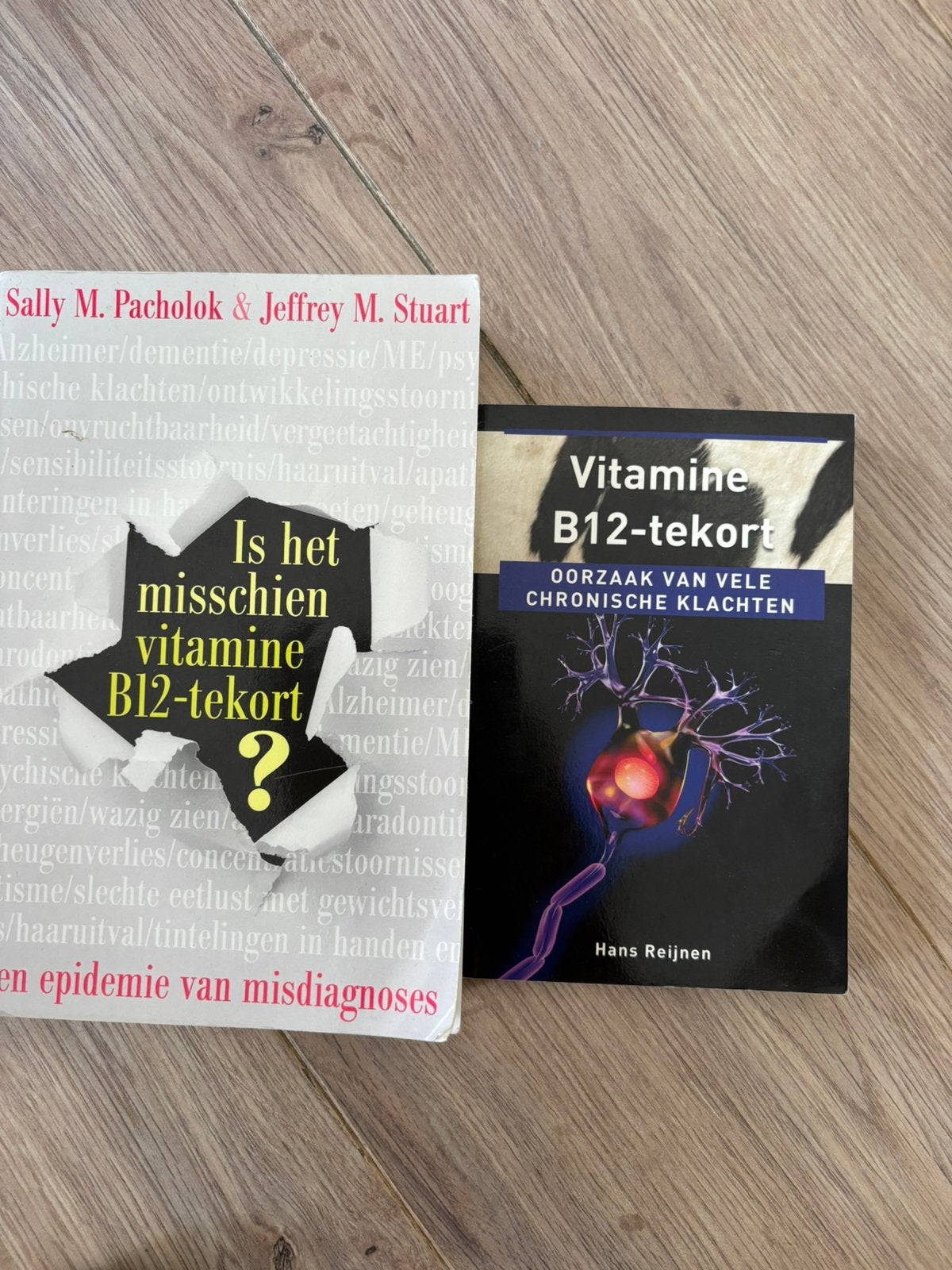 2x boeken over B12, Ophalen, Gelezen